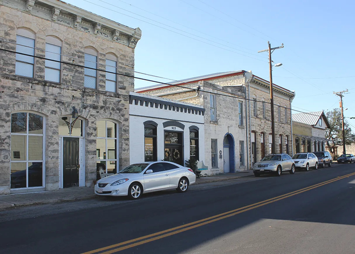 Liberty County TX Downtown