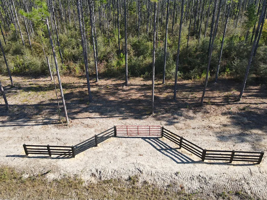Old Salt Road Aerial Gate