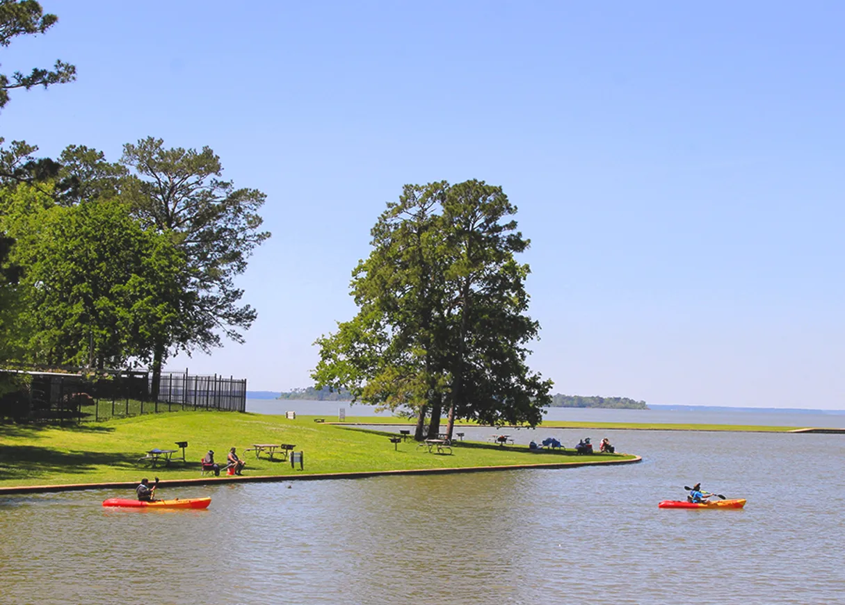 Polk County TX Lake Livingston
